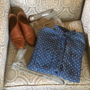 Polka Dot Button Down (4)